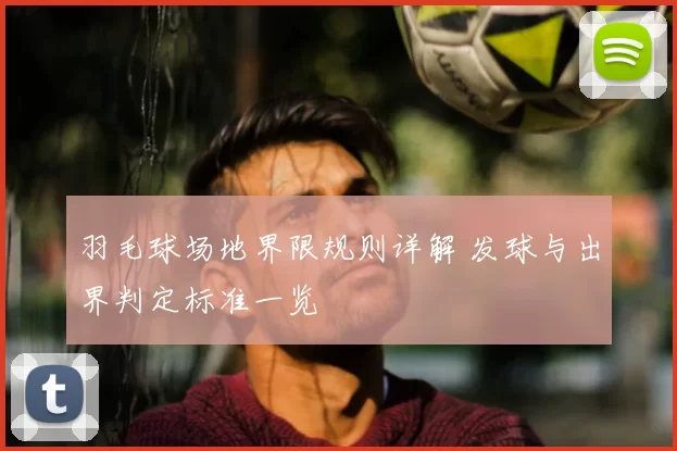 羽毛球场地界限规则详解 发球与出界判定标准一览