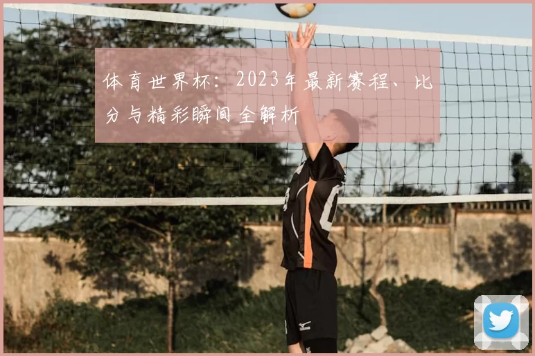 体育世界杯：2023年最新赛程、比分与精彩瞬间全解析