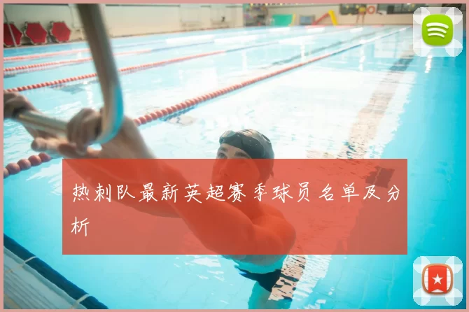 热刺队最新英超赛季球员名单及分析