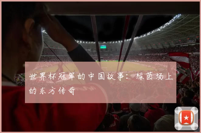 世界杯冠军的中国故事：绿茵场上的东方传奇