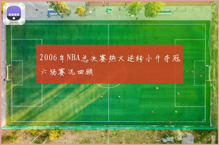 2006年NBA总决赛热火逆转小牛夺冠六场赛况回顾